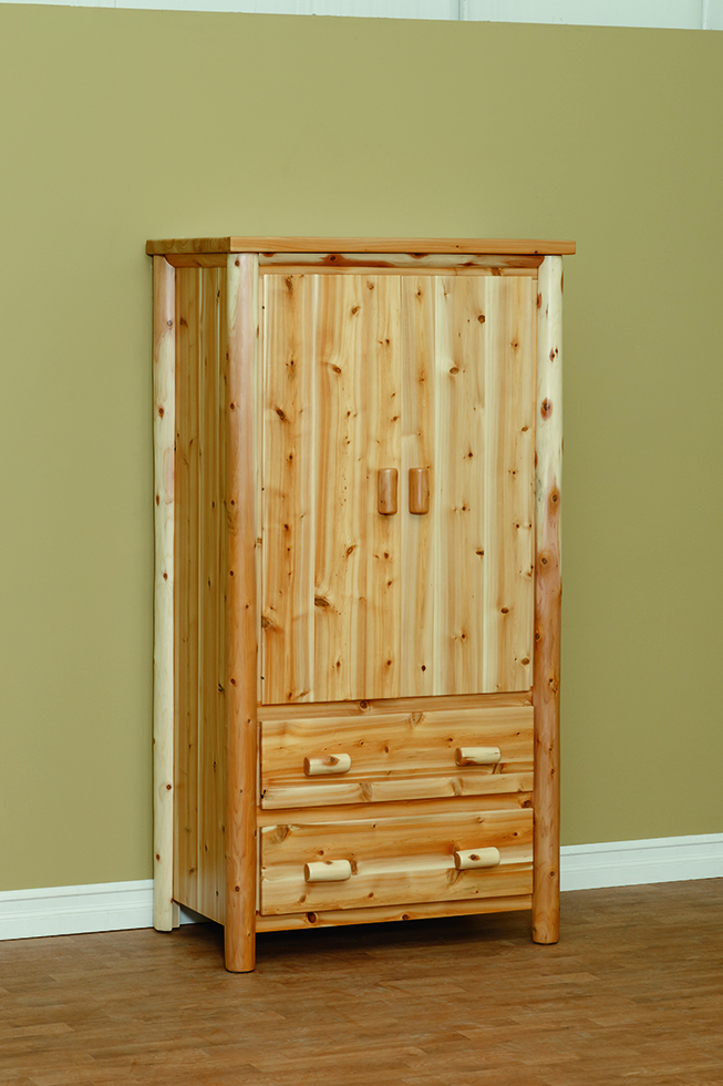 Bringing Nature's Beauty Indoors with a White Cedar Armoire