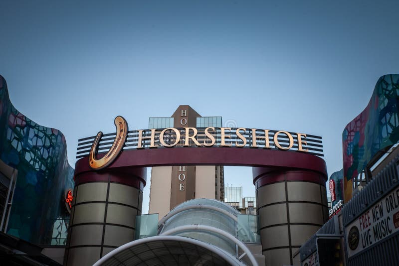 Wide Arch And Golden Horseshoe Logo Mark The New Front Entrance Of ... pertaining to