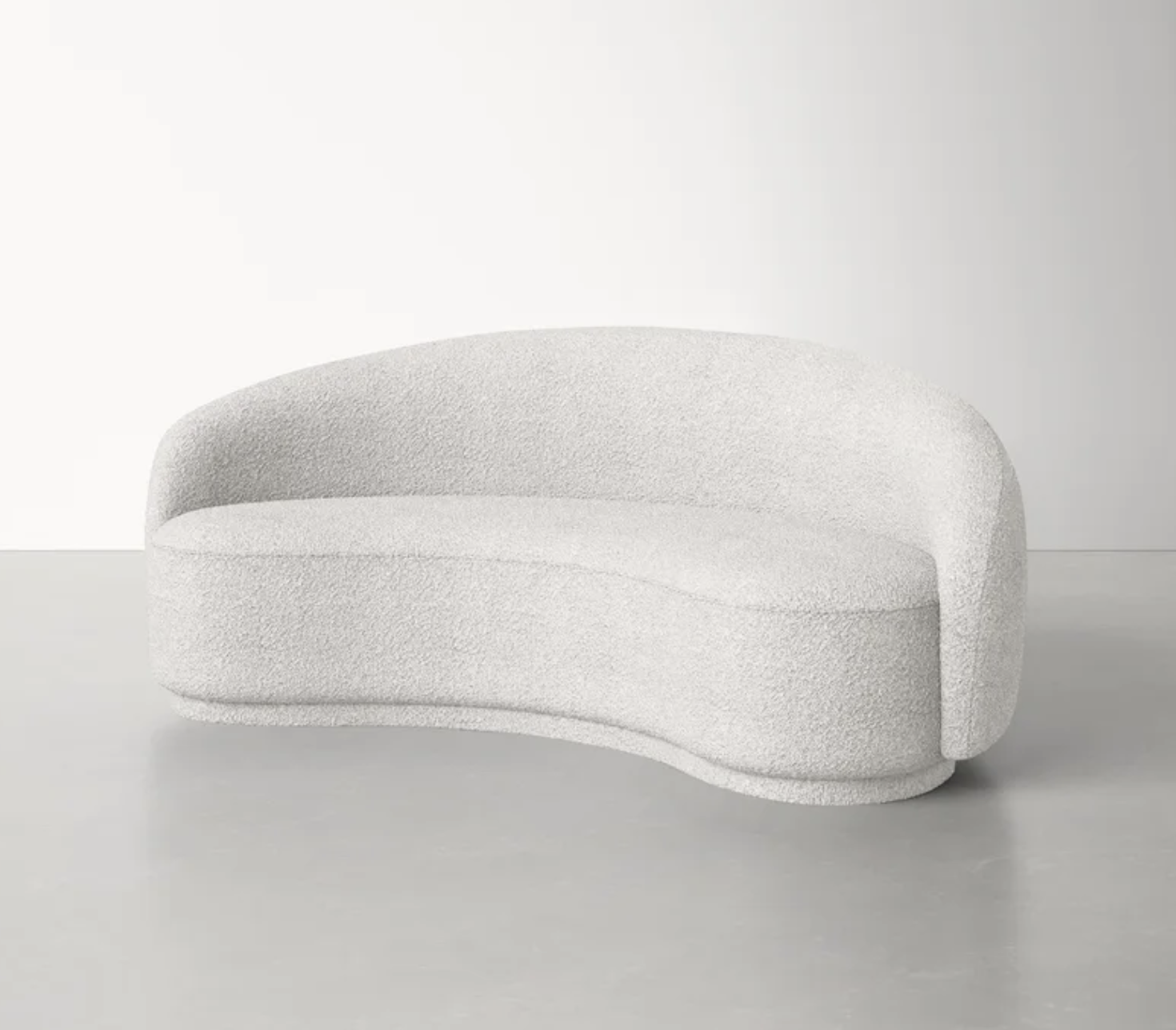 10 White Curved Sofas That Will Transform Your Space - Happily Inspired intended for
