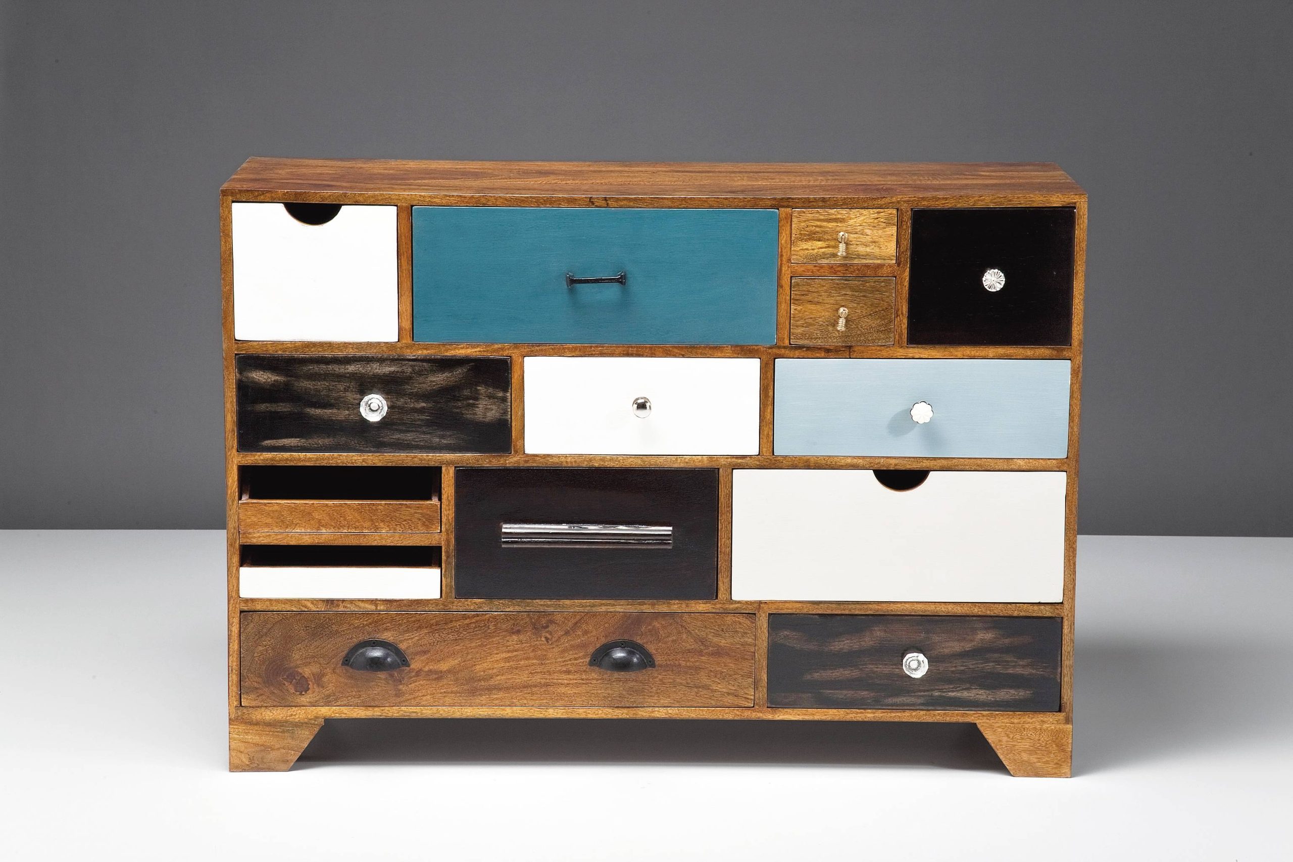 15 Photos Quirky Sideboards with regard to Wood 63X30&amp;quot; Patchwork Sideboard