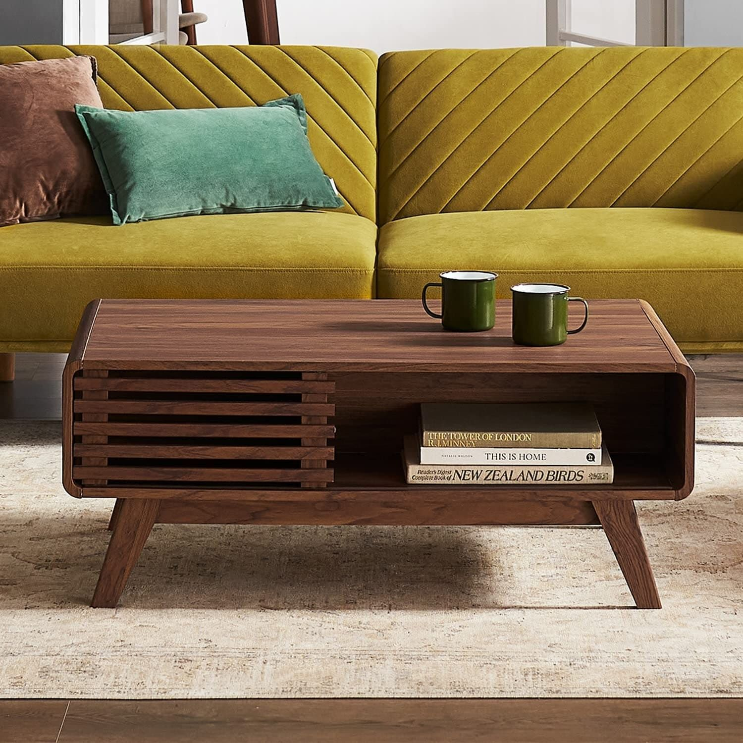 15 The Best Wooden Mid Century Coffee Tables in Discovering the Allure of the Brooklyn 50 Mid-Century Modern Coffee Table
