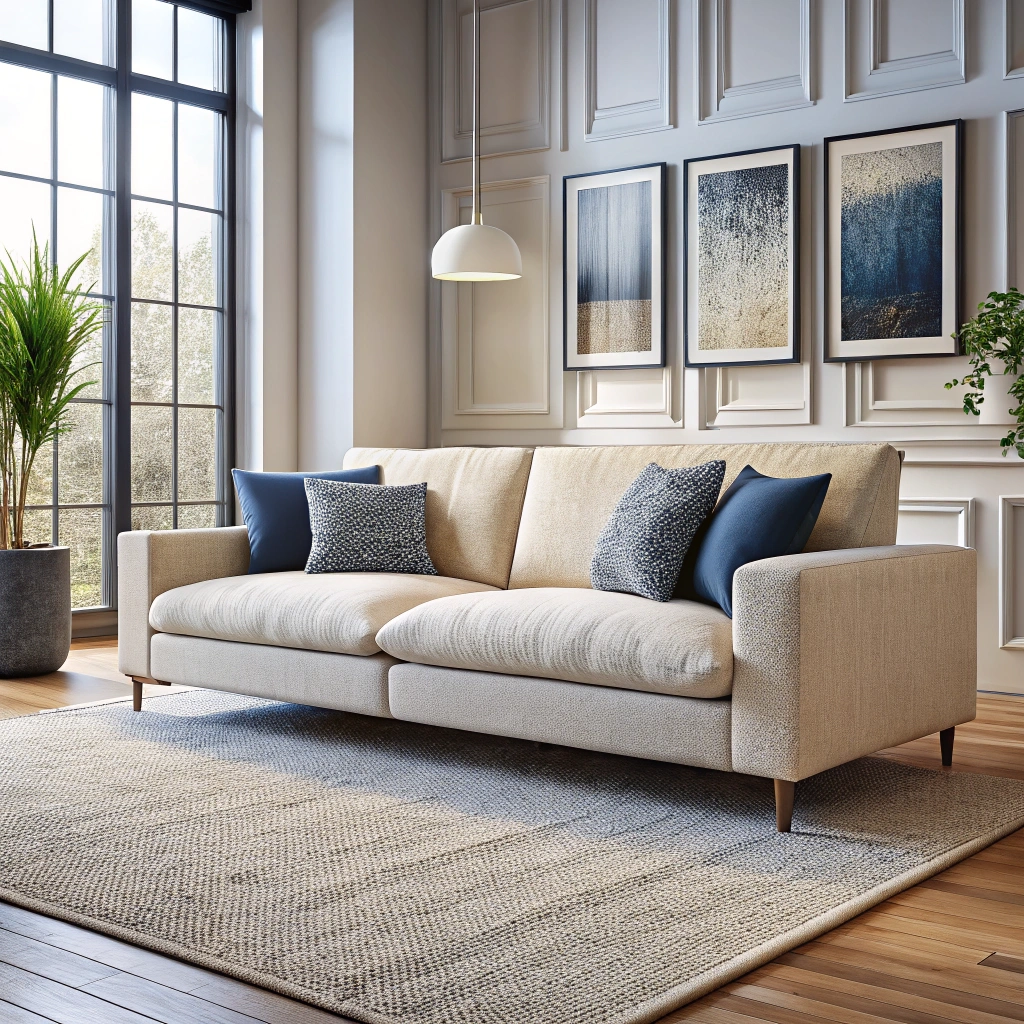 Transforming Your Space The Art of Styling the Arc Boucle Sectional