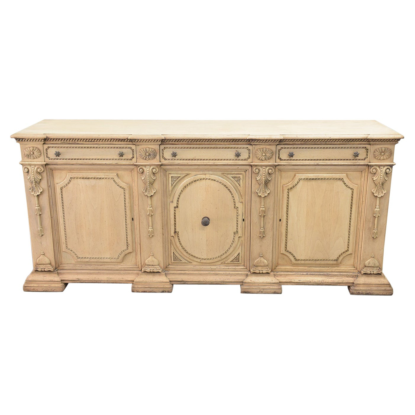 1970S Walnut Buffet: Vintage Elegance And Craftsmanship Restored For Sale At 1Stdibs throughout Sheridan 2 Drawer 2 Door Buffet