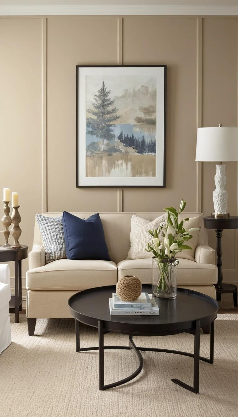 27 Warm &amp;amp; Inviting Beige Living Room Ideas That&amp;#039;ll Make You Want To ... with 40 Beige Living Rooms That Spark Interest