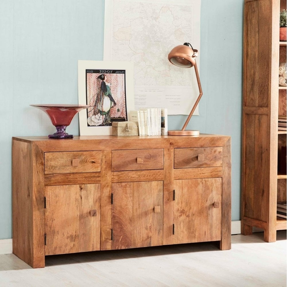 30 The Best Natural Mango Wood Finish Sideboards for Sedia Mango Wood Sideboard Buffet