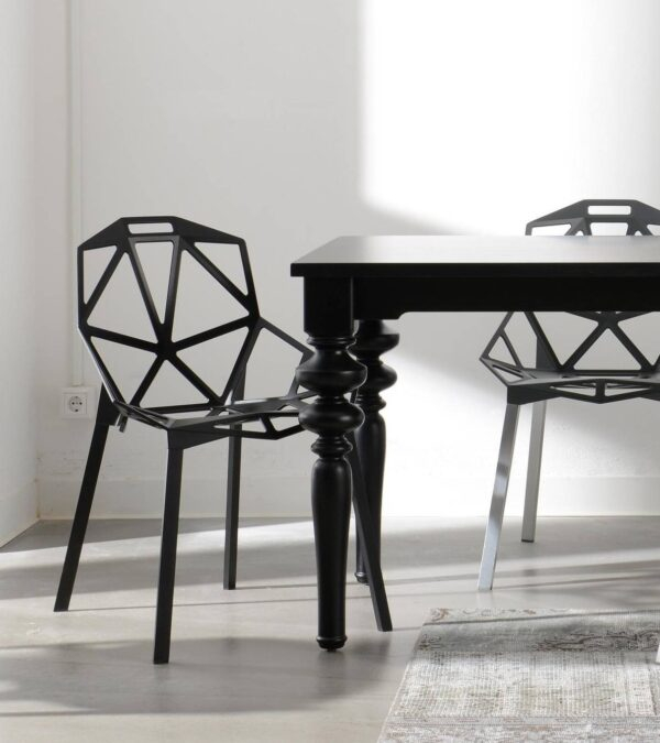 51 Black Dining Chairs For A Truly Versatile Table Setting intended for Understanding the Durability of Black Metal Dining Chair Frames