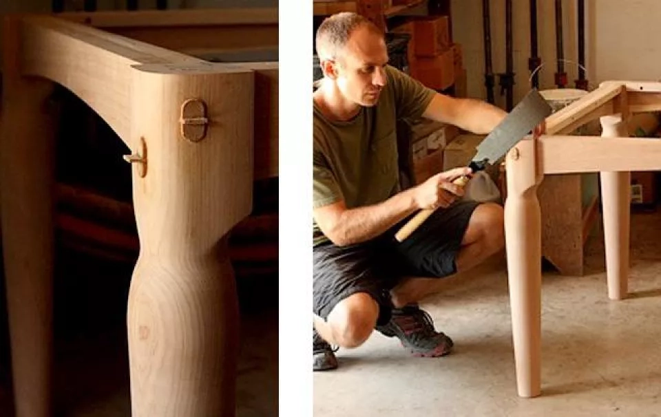 A Custom Paschall Table | Gary Weeks &amp;amp; Company pertaining to Craftsmanship and Nature The Unique Qualities of the Paschall Cocktail Table