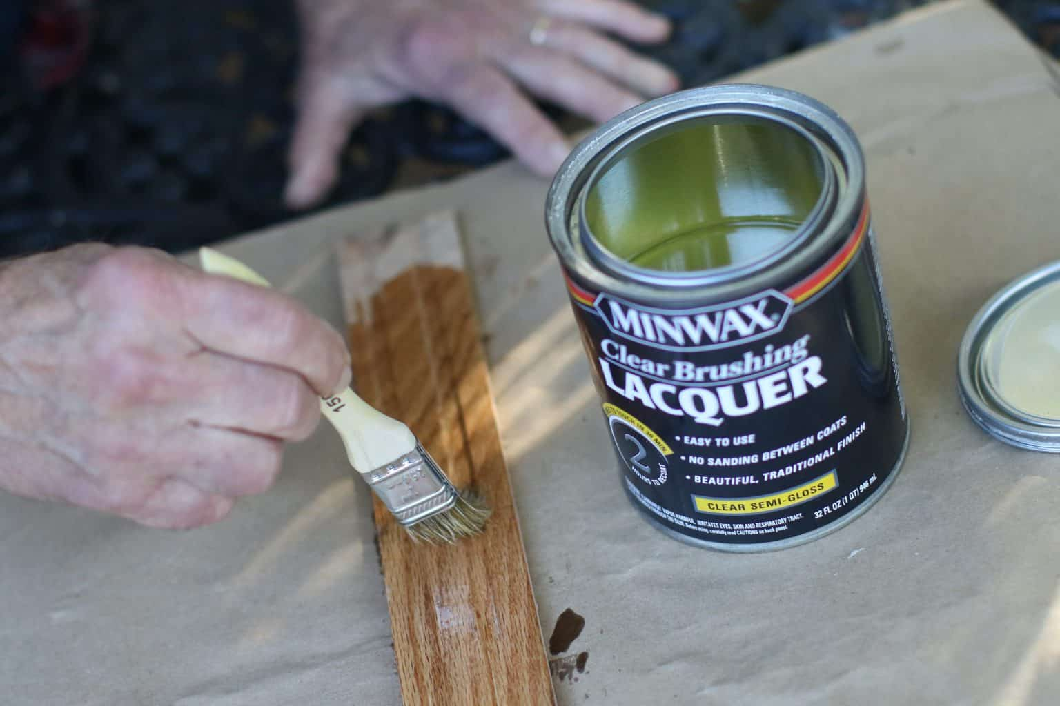 A Step-By-Step Guide On How To Lacquer Wood | Sawshub pertaining to Homestead Collection Armoire/Wardrobe, Clear Lacquer Finish