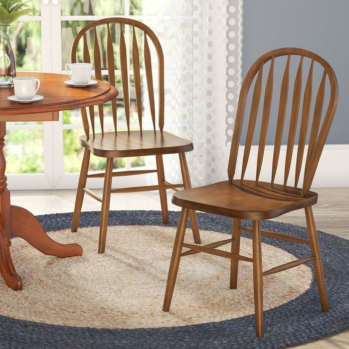 Acadian Arrow Back Windsor Side Chair | Dining Chairs, Solid Wood ... inside Selections Arrowback Windsor Dining Side Chair Black/Cherry Solid Wood Set Of 2