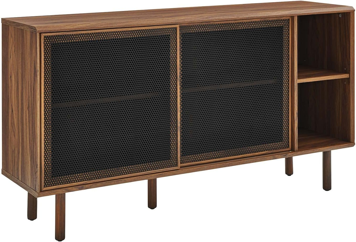 Amazon.com - Modway Kurtis 59&amp;quot; Sideboard In Walnut - Buffets &amp;amp; Sideboards intended for Unveiling the Modway Kurtis Sideboard A Walnut Wonder