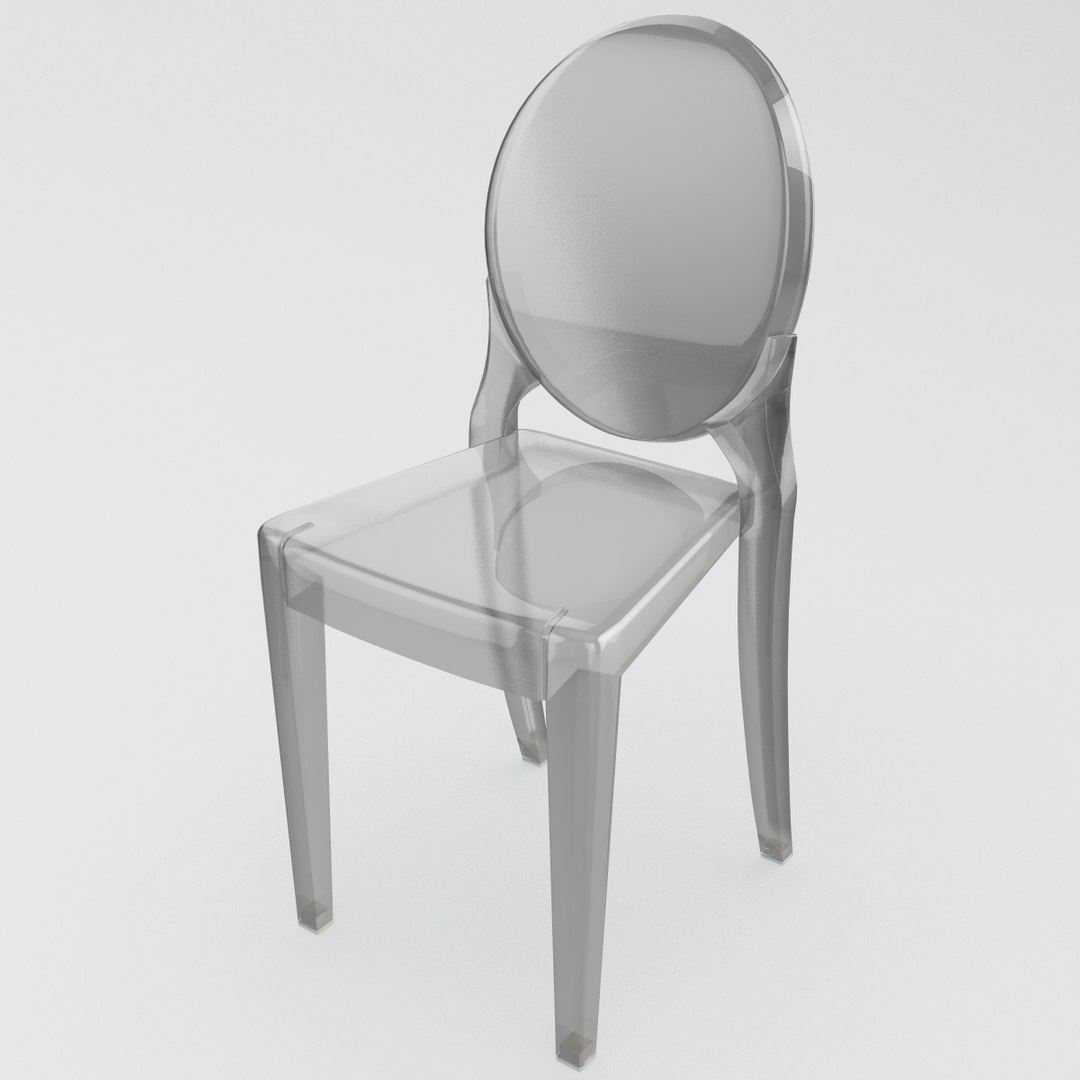 Armless Ghost Chair 3D Model regarding The Versatility and Elegance of the Ghost Armless Chair Explored