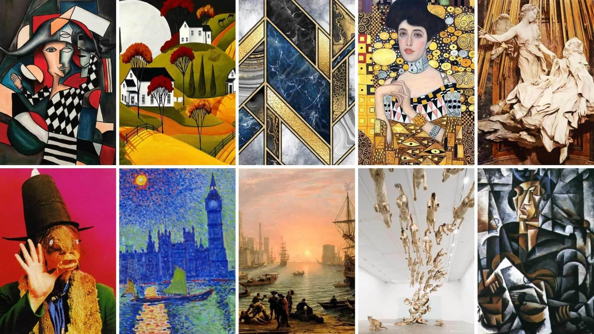 Art Styles Explained — A Complete Guide To 40+ Art Movements regarding Best Wall Decor Ideas Without Hanging A Bunch Of Photos