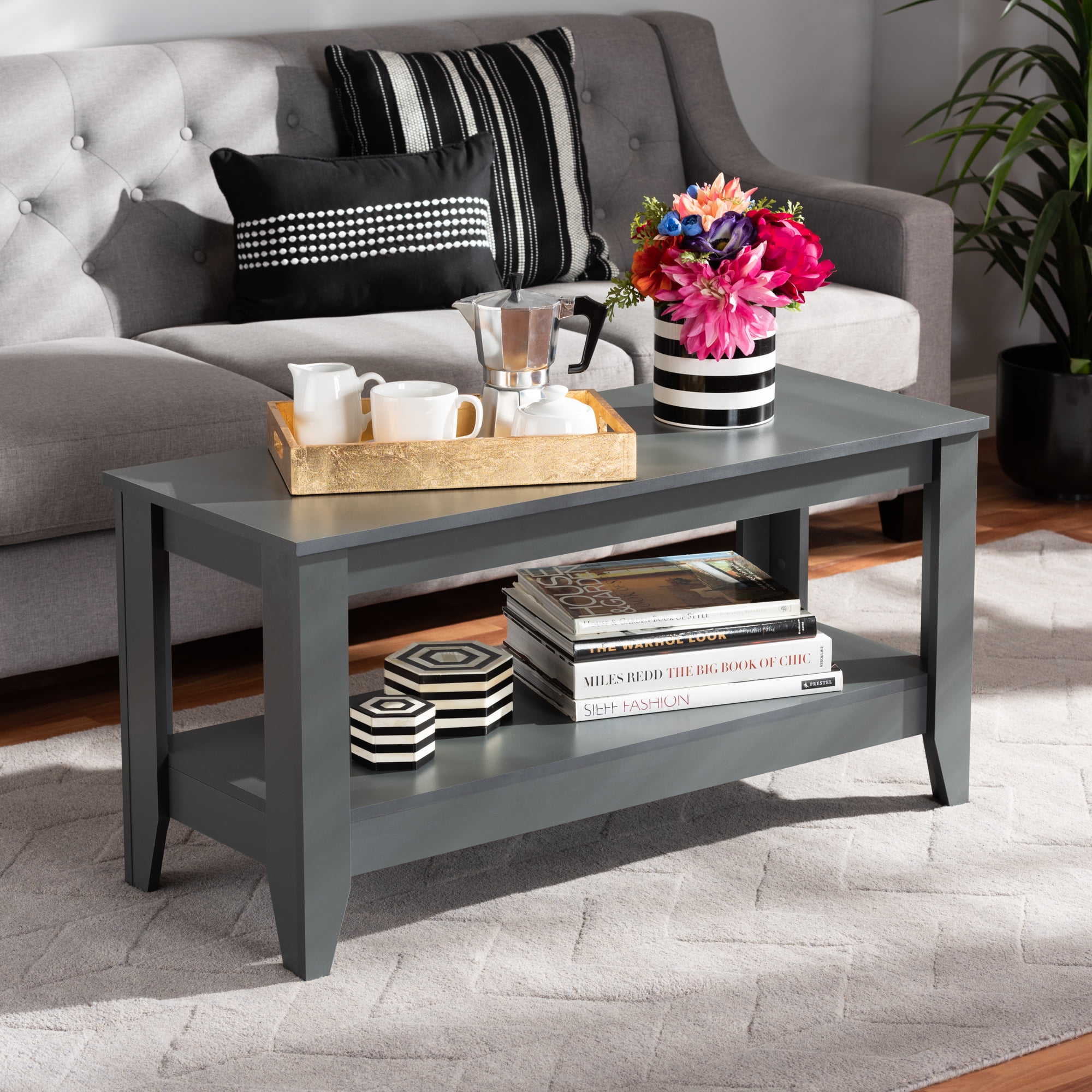 A Closer Look at the Baxton Studio Elada Modern Coffee Table