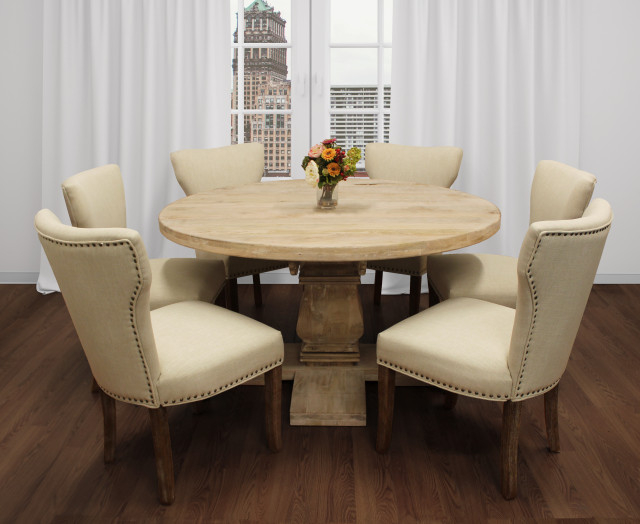 A Closer Look At The Benedict 7-Piece Dining Set Functionality And Elegance