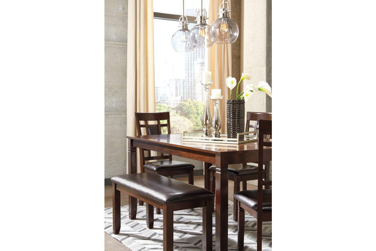 Bennox Dining Set - Depo House regarding Signature Design By Ashley Bennox 6-Piece Engineered Wood Dining Set In Brown