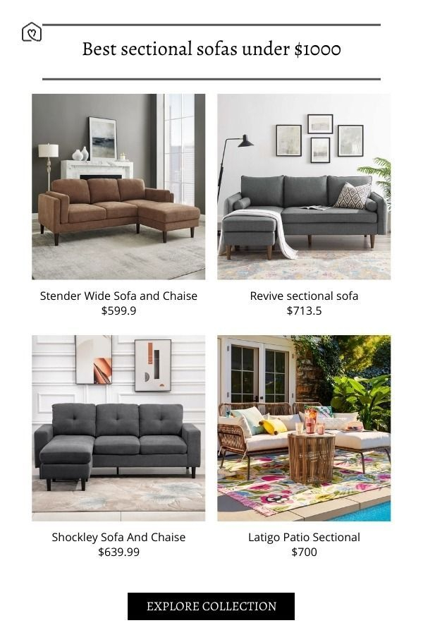 Best Sectional Sofas Under $1000. | Living Room Designs, Living Room Design Boho, Home Furniture ... regarding Best Sectional Sofas Under 1000 That Look Way More Expensive