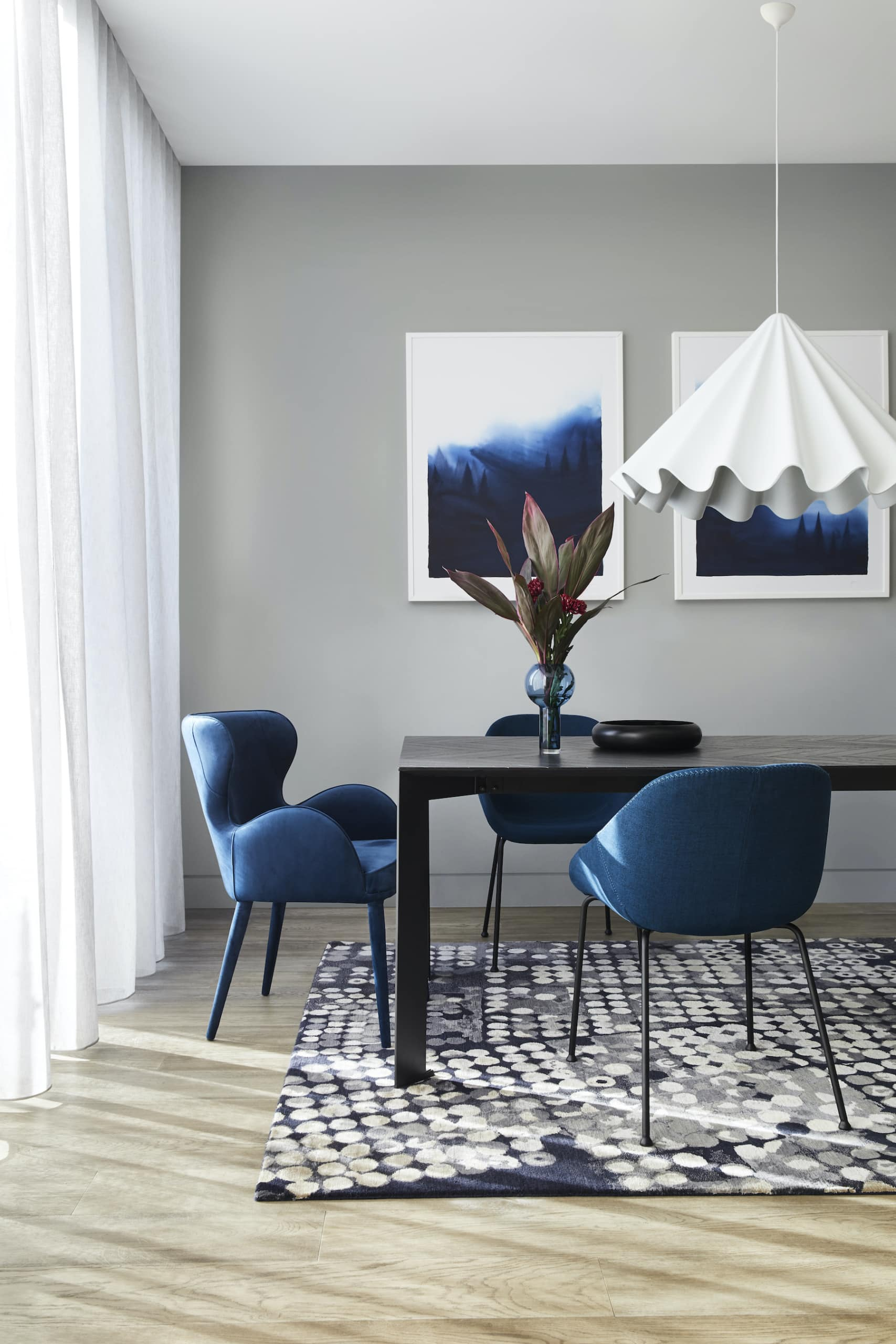 Blue Chair intended for Why the Pale Blue Elise Dining Chair is a Timeless Choice
