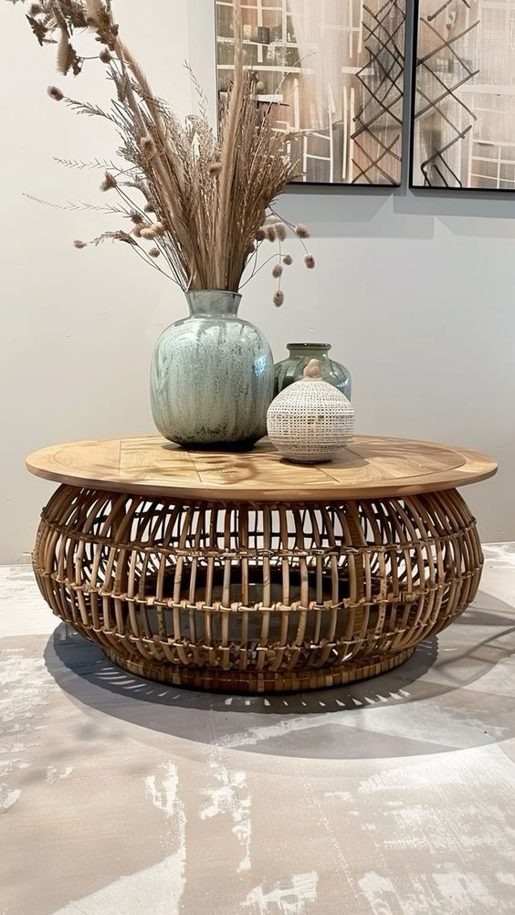 Bohemian Style Coffee Table Design | Coffee Table Ideas - Drop 10 ... in Transform Your Decor with the Graceful Johnsen Boho Coffee Table