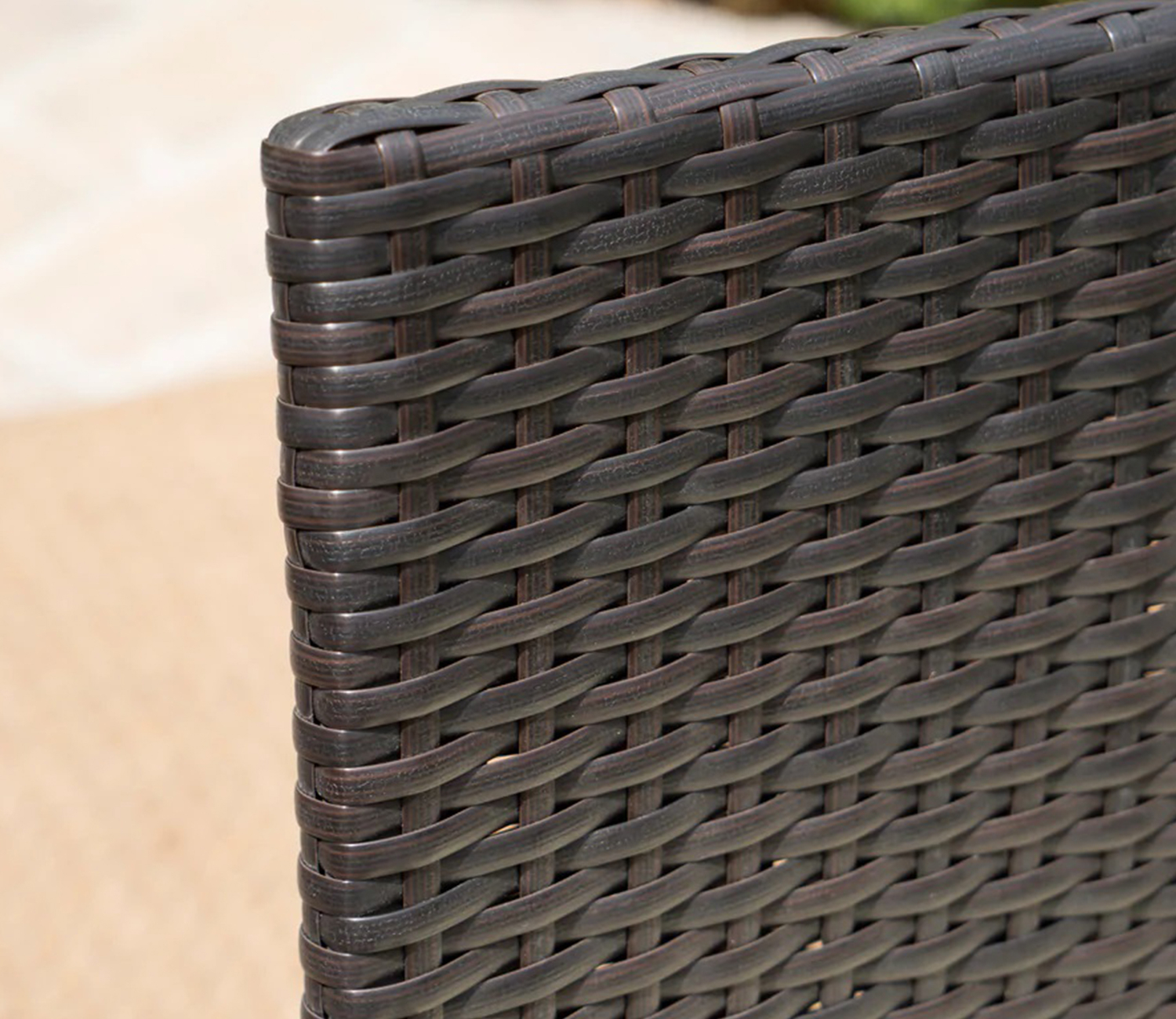 Buy Dark Brown Rattan And Wicker Dinning Patio Set With Cream Cushions At 42% Off Online ... intended for Your Guide to Dark Brown Rattan Patio Chairs Packed for Perfection