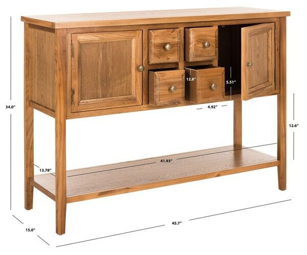 Buy Safavieh Charlotte Storage Sideboard Amh6517H - American Home Furniture with Unlocking the Charm of the Charlotte Storage Sideboard Amh6517D