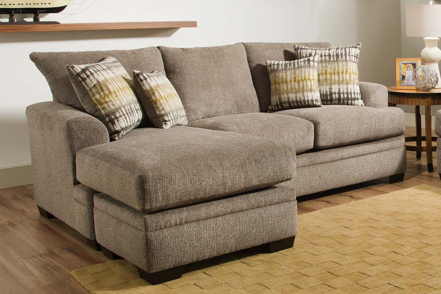 Chelsea Home Calexico Reversible Sofa Chaise With Pewter 183657-4213 ... within Understanding the Travis Pewter Ladybird Reversible Sofa Chaise Your Living Space Needs