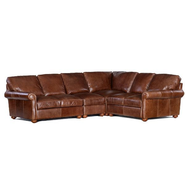 Maximizing Comfort and Style The Sterling 4-Piece Brown Sectional