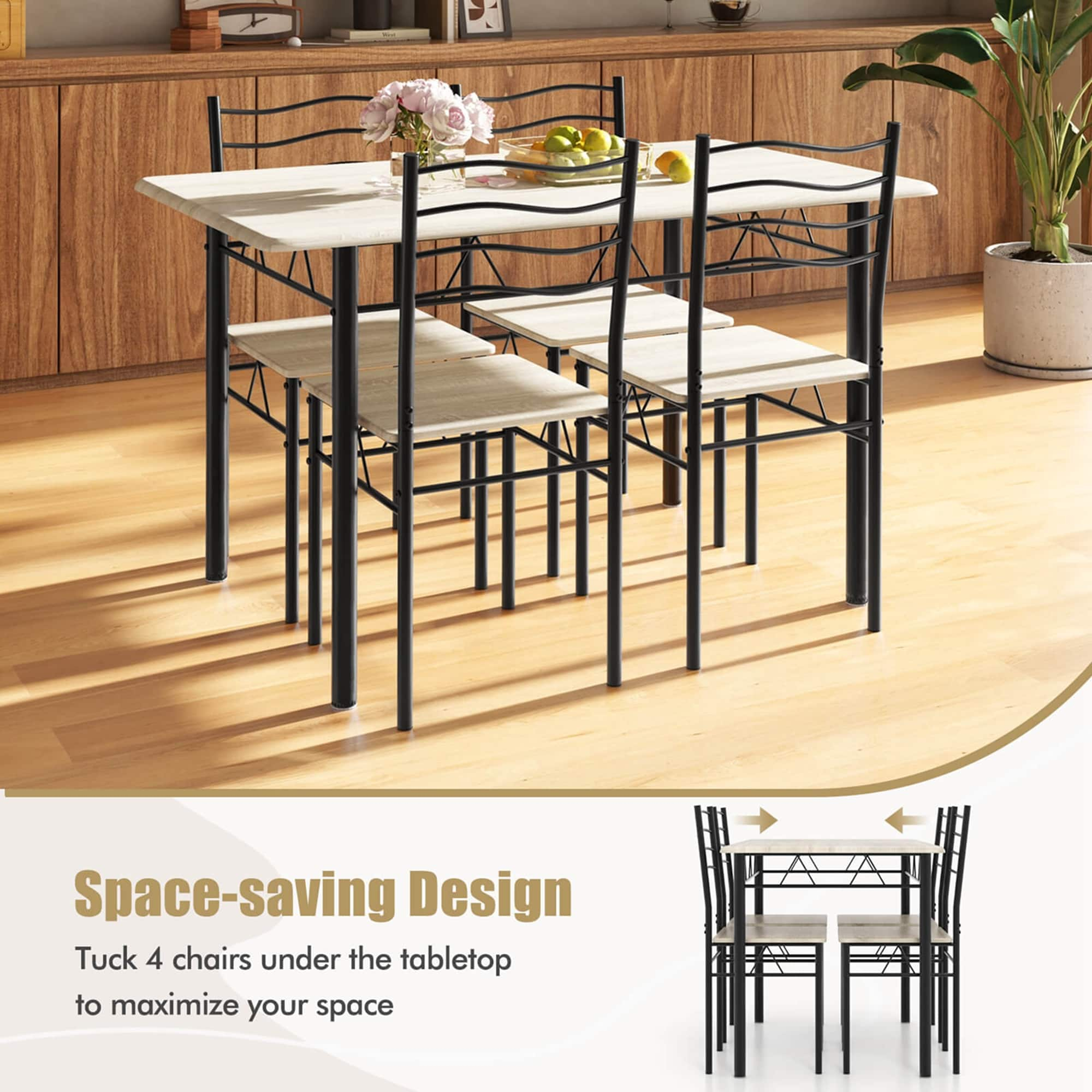 Why a Costway 5-Piece Dining Set Might Be Your Perfect Kitchen Solution