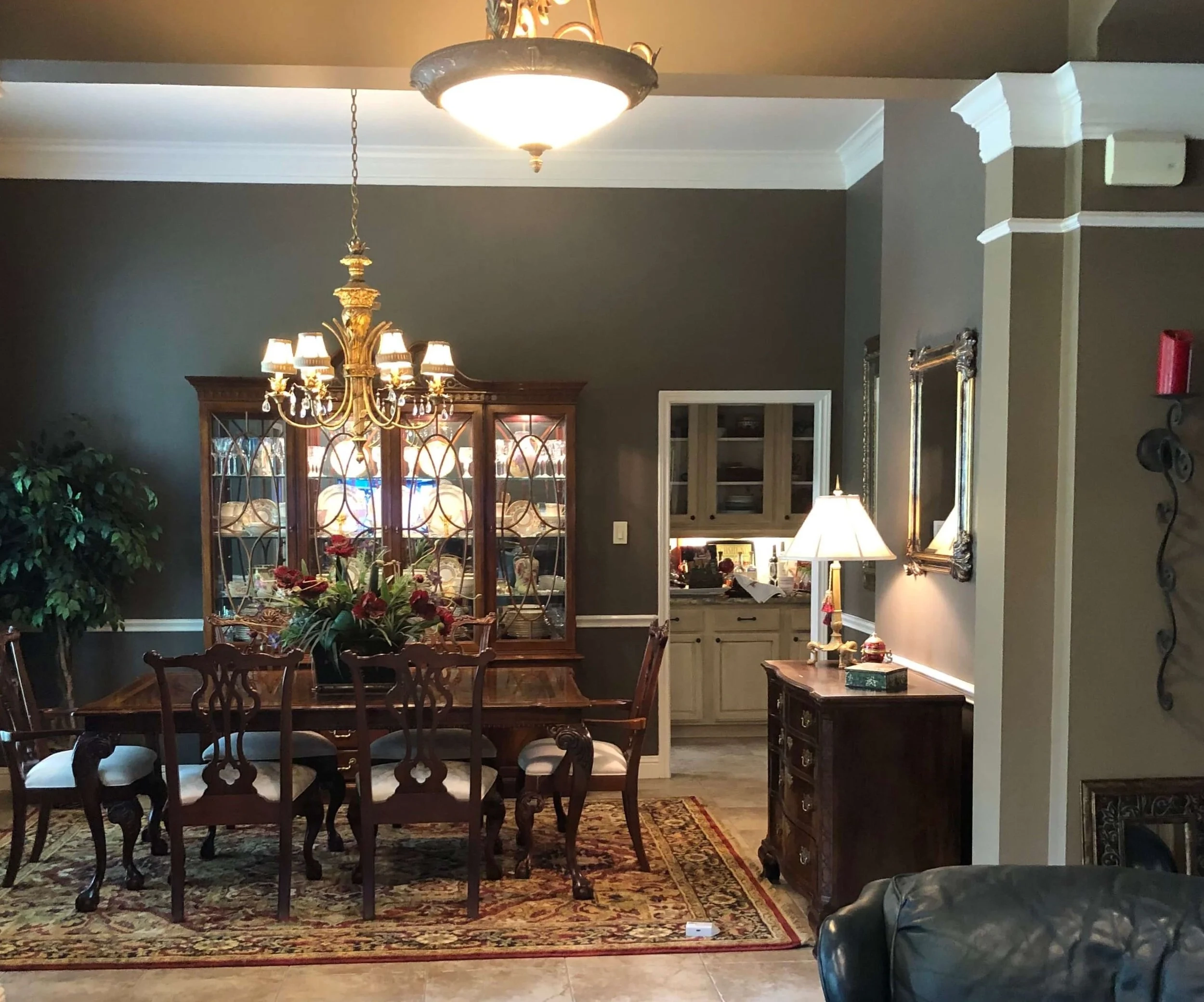 Create An Elegant Formal Dining Room Decorating Ideas With These Design Tips inside Styling Your Dining Room with Classic Brown Mahogany Ladderbacks