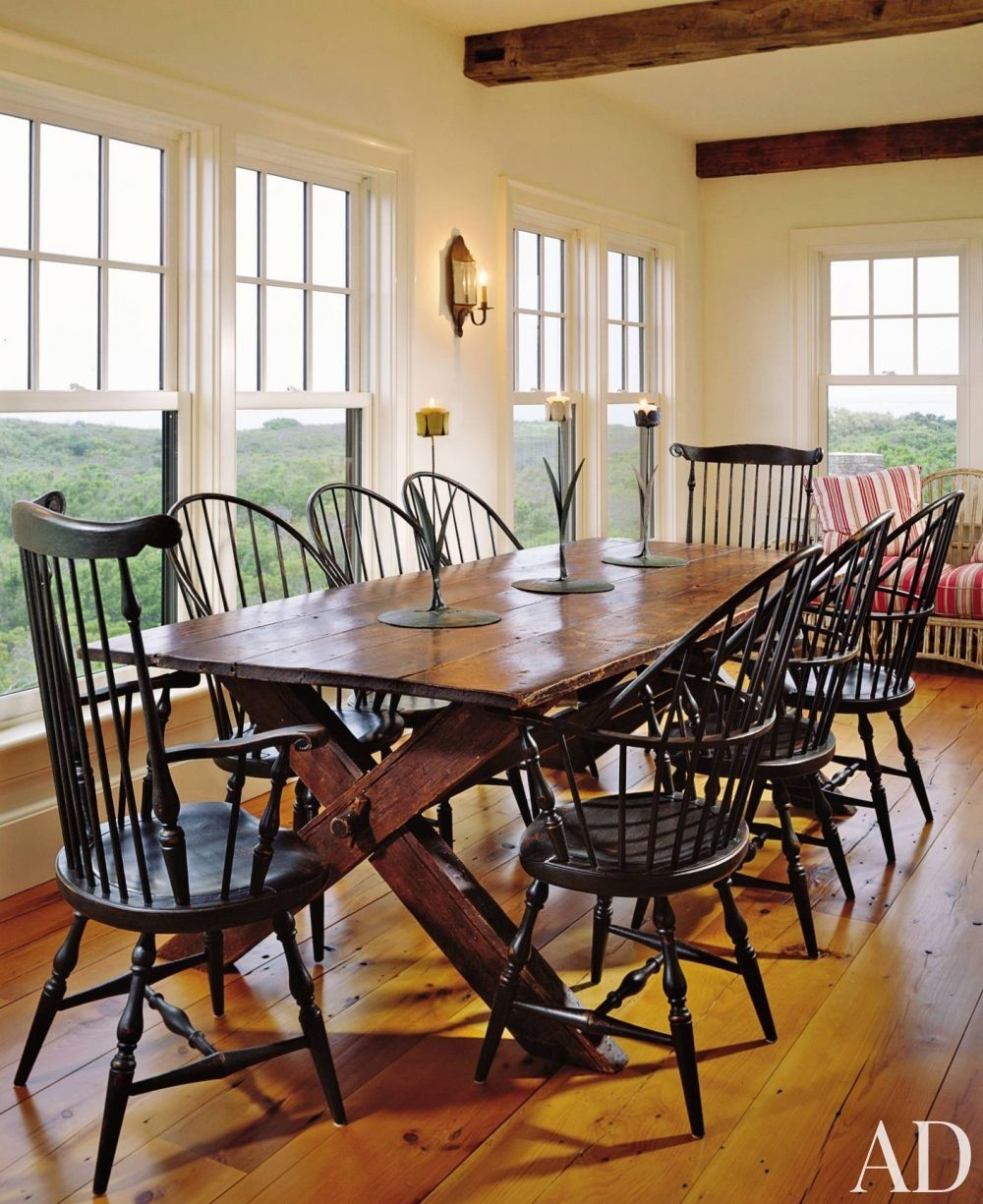 How to Style Your Space with a Set of Traditional Windsor Chairs