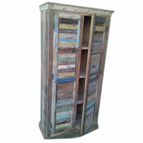 Double Door Reclaimed Wooden Cabinet At ₹ 24000/Piece In Jodhpur | Id ... inside The Enduring Appeal of Evros Reclaimed Wood 2 Door Cabinets