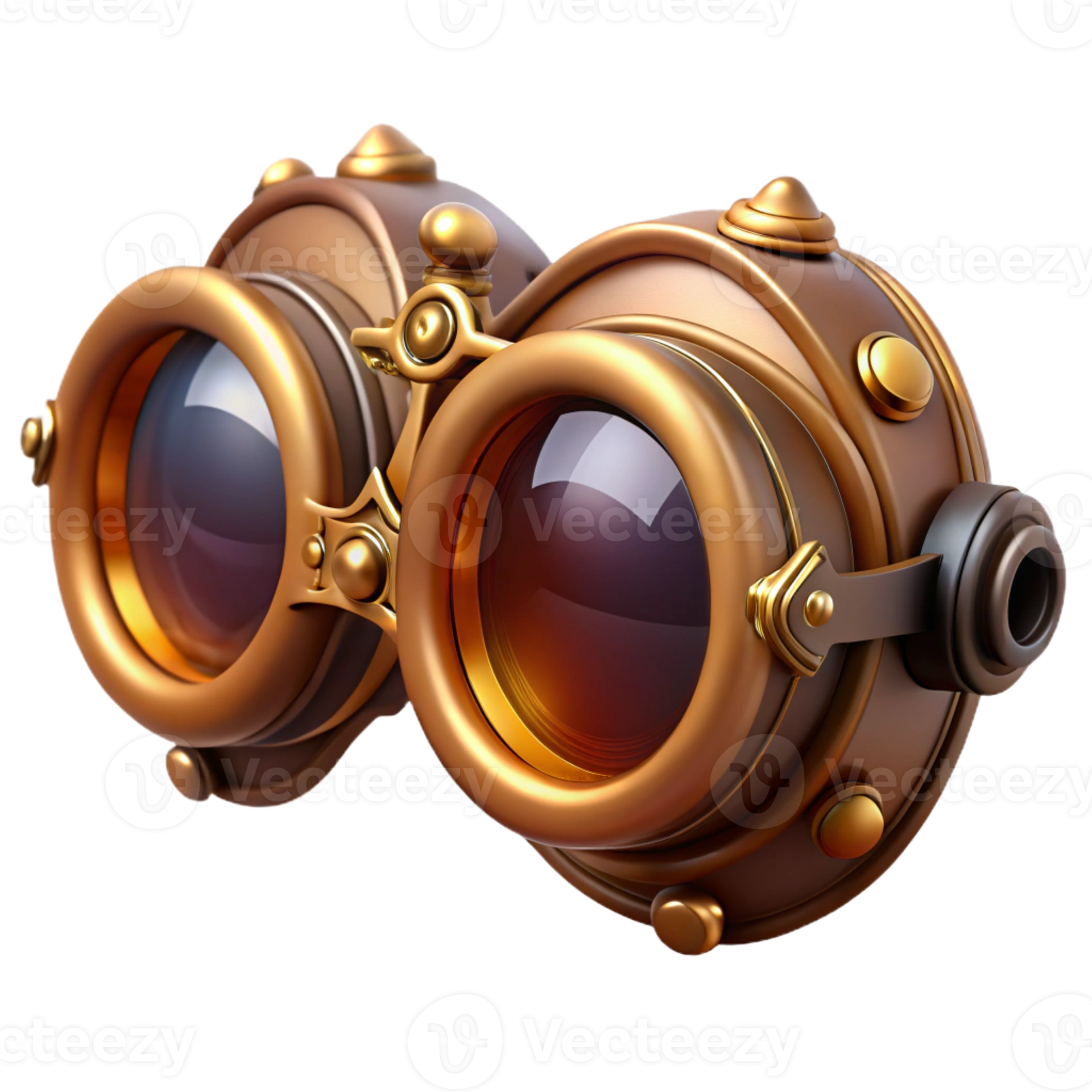 Elegant Modern Steampunk Goggles With Amber Lenses And Ornate Frames ... with regard to Modern Living Through an Amber Lens Style and Substance Combined