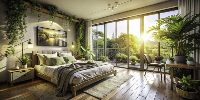 Embrace Tranquility In This Sun-Drenched Bedroom With A Serene Balcony ... inside The Quiet Luxury Of Serene Stone Bedroom Ft Soft Neutrals And Organic Textures