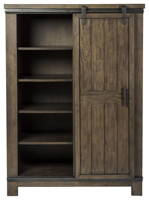 Emma Mason Signature Jefferson Sliding Door Chest In Rock Beaten Gray ... in Sliding Door Chest, Rock Beaten Gray Finish With Saw Cuts