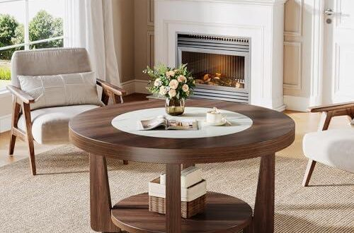 Style Meets Functionality A Look at the Lane Round Coffee Table