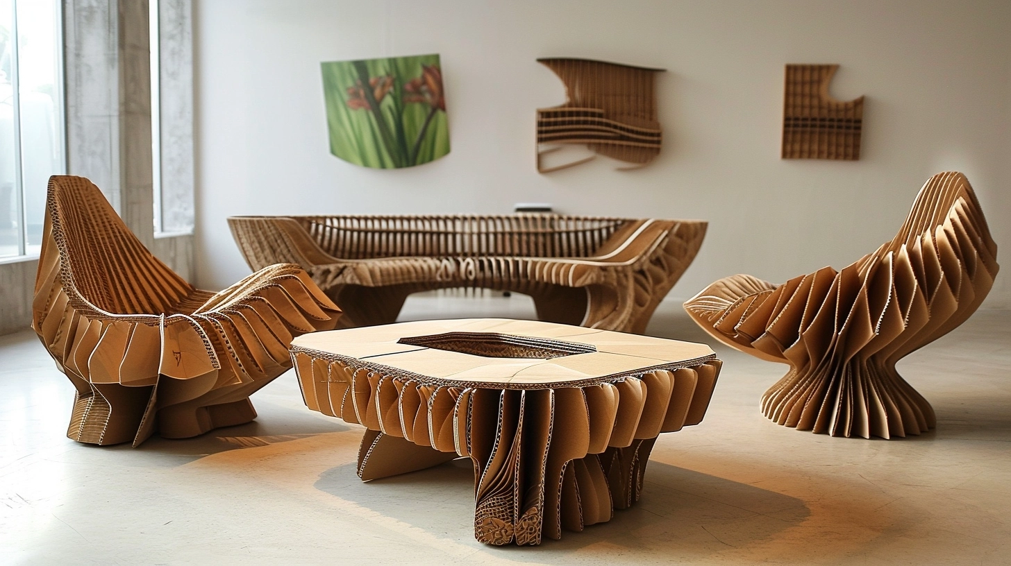 Exploring The Versatility And Sustainability Of Cardboard Tables ... with regard to More Than Just a Table Exploring the Versatility of Barcelo Center Tables with Storage