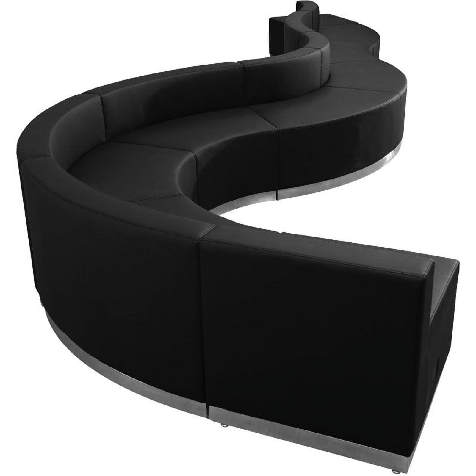 The Practical Elegance of Black Reception Seating A Look at Flash Furniture's Hercules Alon