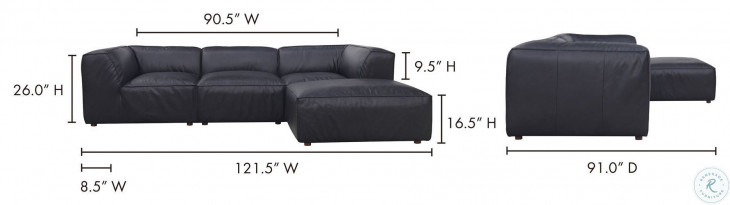 Form Sectional From Moes Home | Coleman Furniture within