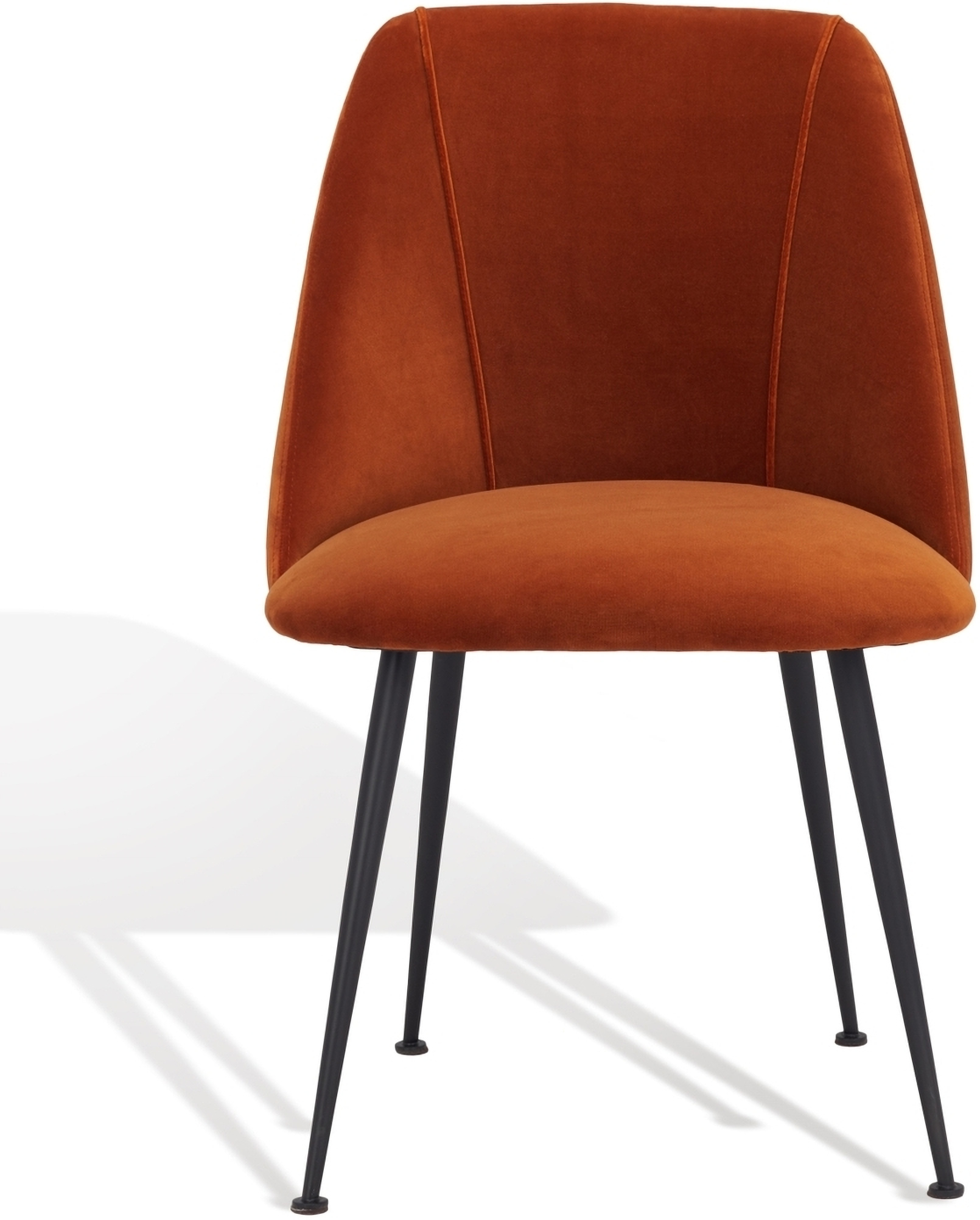 The Enduring Appeal of the Safavieh Couture Foster Dining Chair Rust/Black