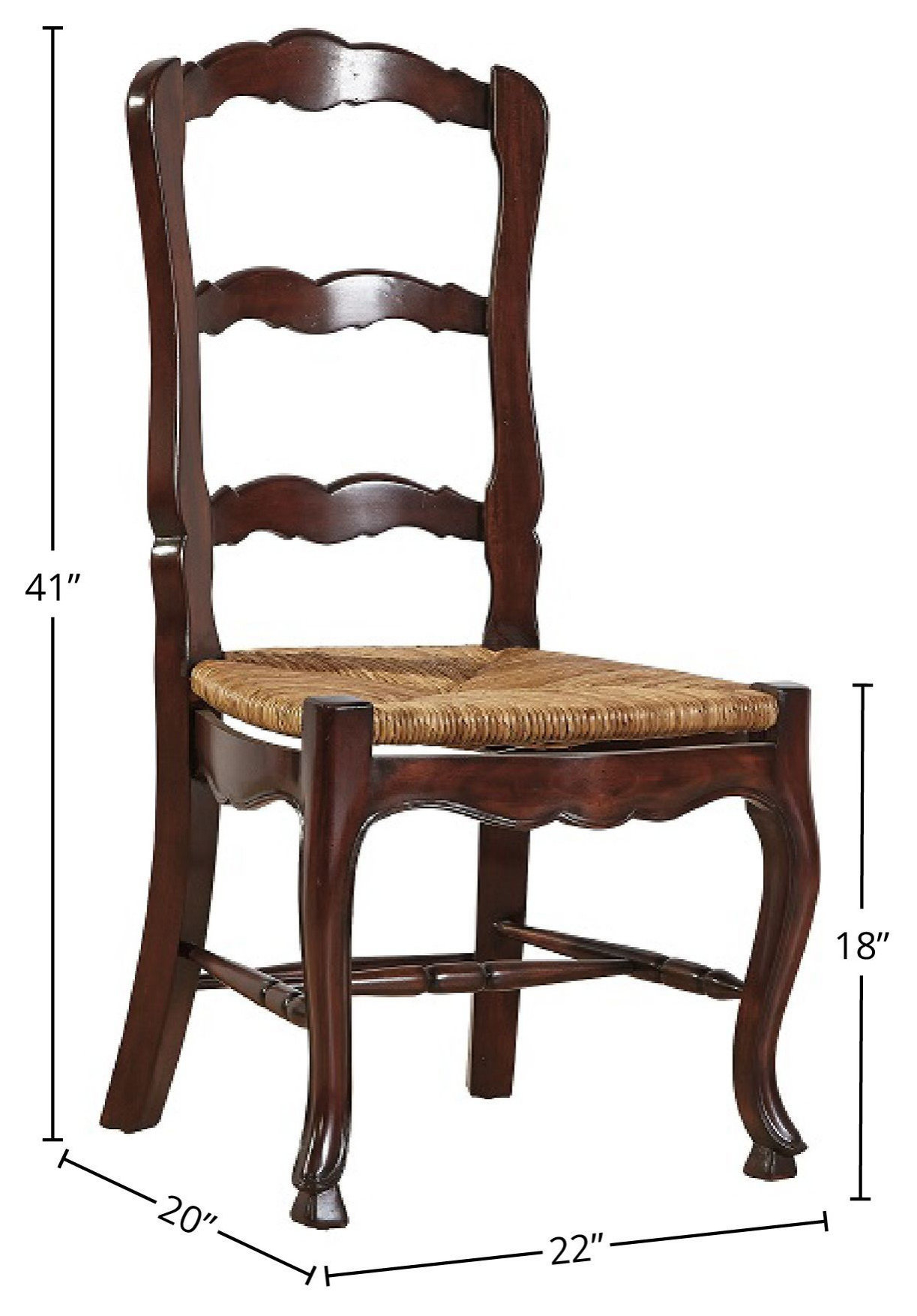 Craftsmanship Secrets Behind Classic Brown Ladderback Mahogany Dining Chairs