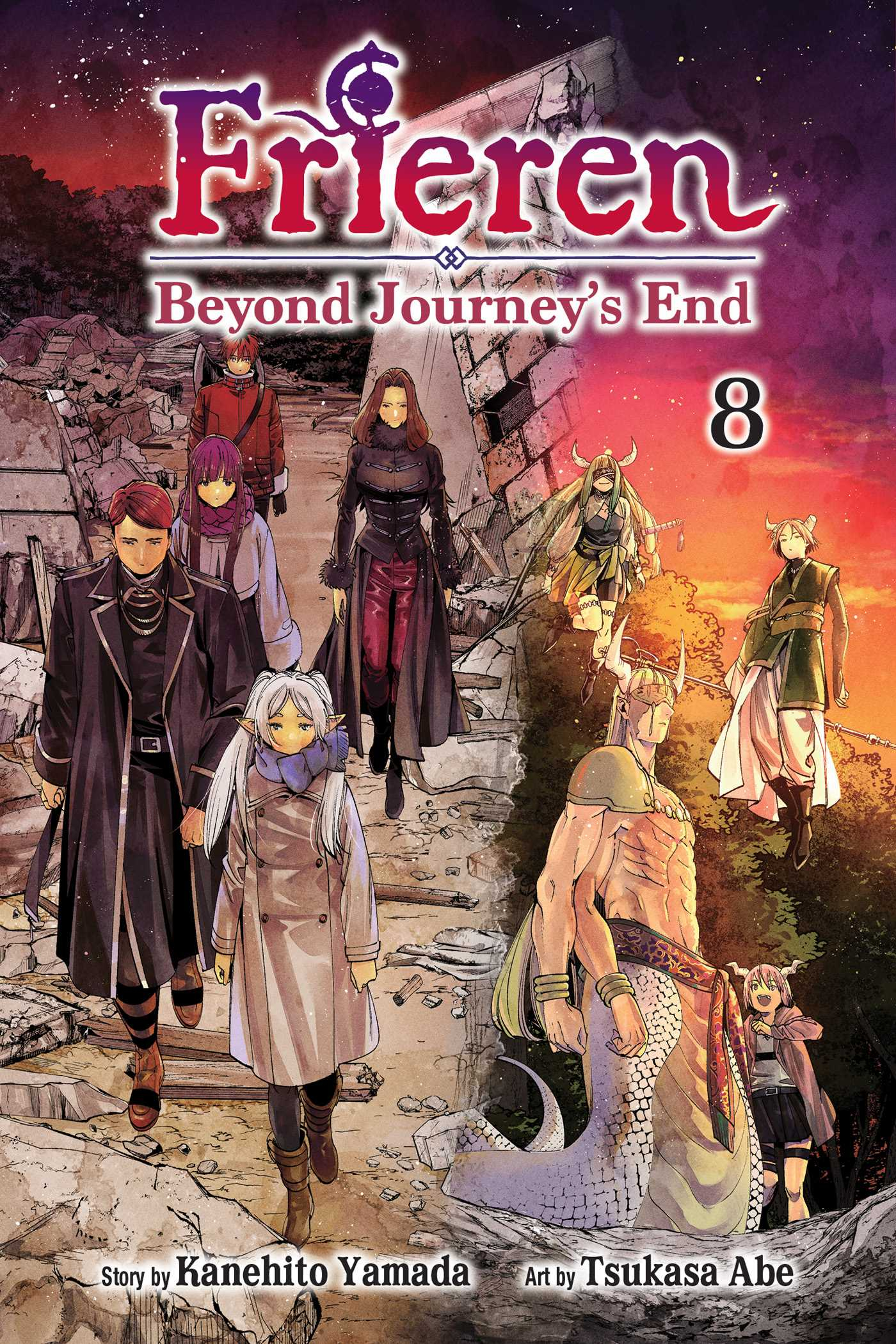 Frieren: Beyond Journey&amp;#039;s End, Vol. 8 | Book By Kanehito Yamada, Tsukasa Abe | Official ... with Beyond Storage Discover the Versatile Charm of an Espresso Sideboard