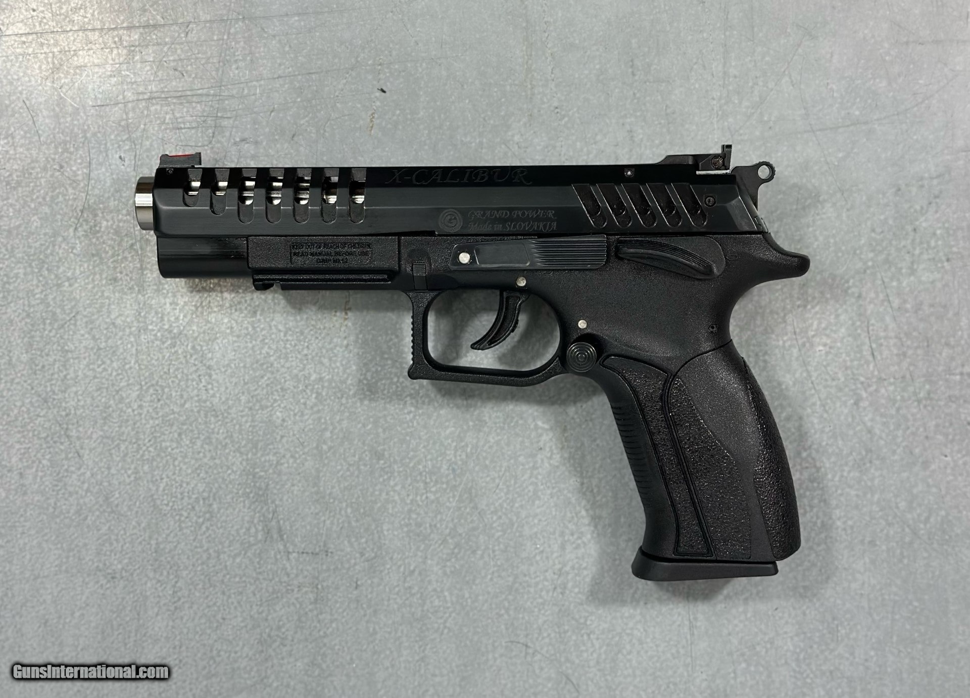 Grand Power X-Calibur 9Mm Luger (9X19 Para) with regard to Discovering the Versatile Charm of the X-Calibur Coffee Table