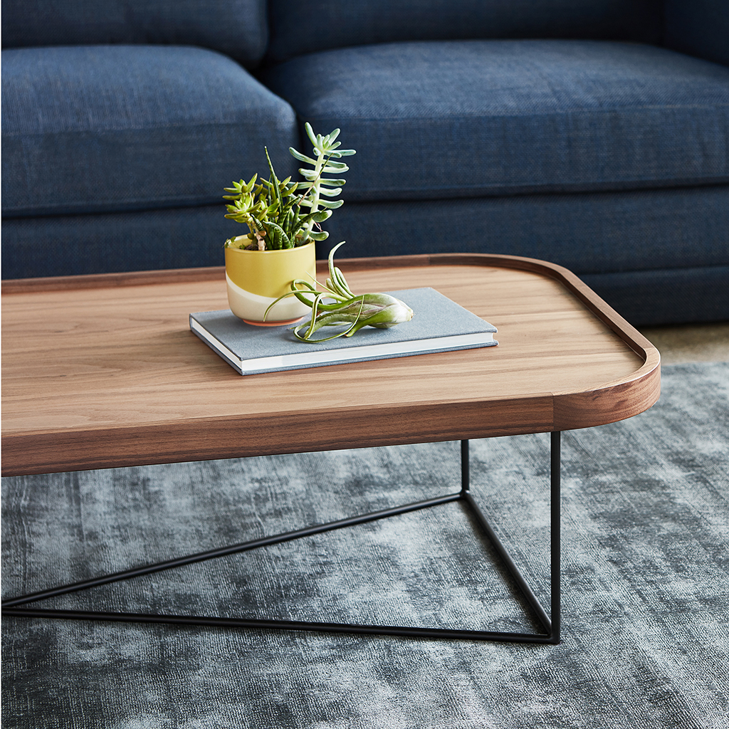 Gus Porter Coffee Table - The Century House - Madison, Wi within Porter Rectangle Coffee Table 5Mm Tempered Glass, Bronze