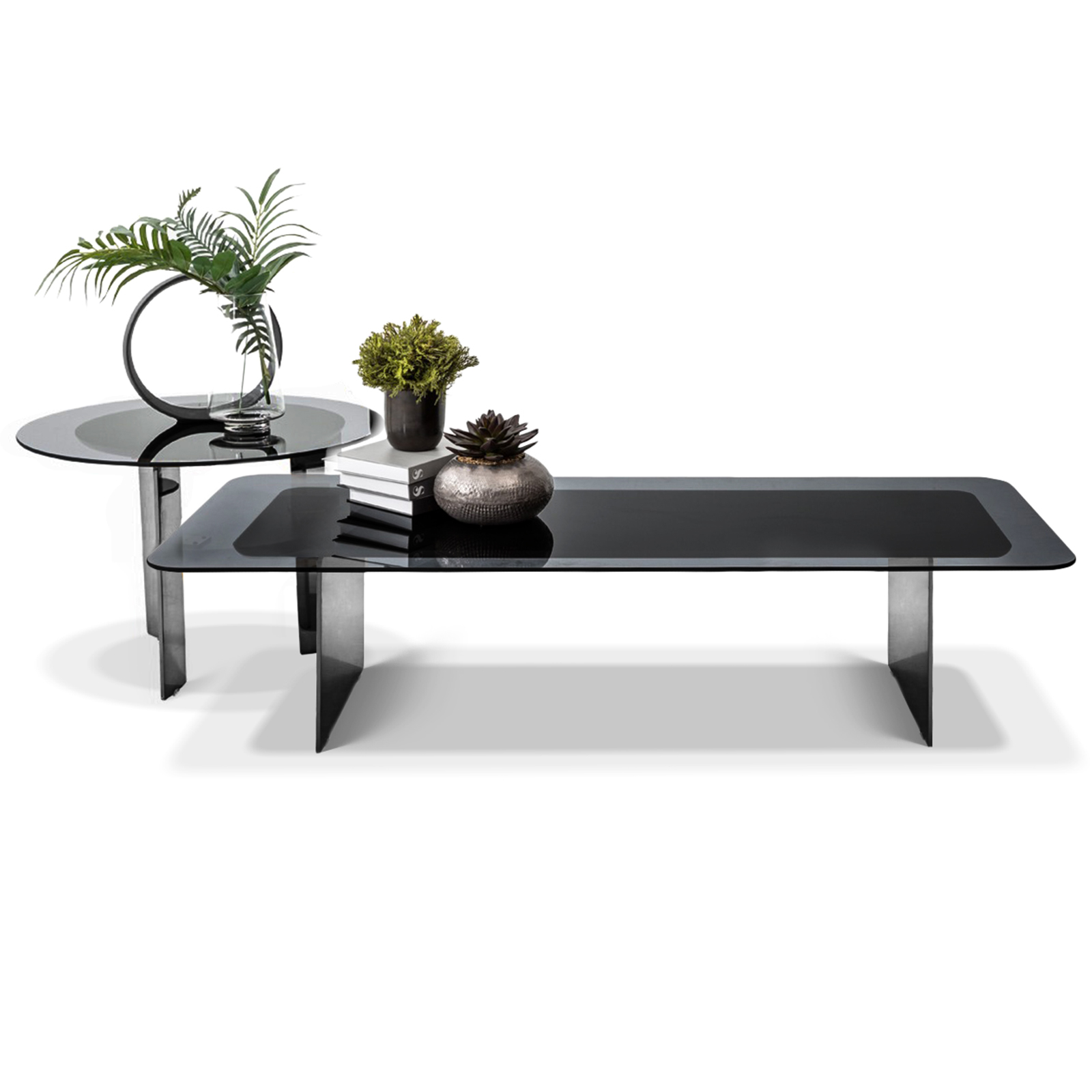 Heritage Coffee Table Set - Lussomodernhome intended for Benzara Bm215037 1 Drawer Round Modern Coffee Table With Metal Legs, Brown/Gold