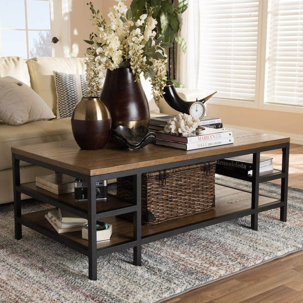 How To Decorate Your Living Room With A Rectangular Coffee Table ... with Enhancing Your Living Room with the Enrico Rectangular Coffee Table by Picket House Furnishings
