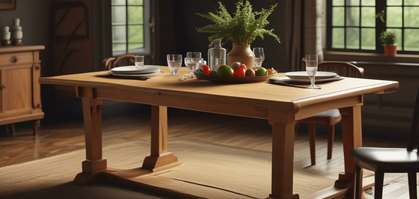 How To Maintain The Beauty Of Your Solid Oak Tables in Oak Solid Wood Wardrobe, Natural Wood, 70.9X22X78.7&amp;quot;, 4-Door One-Piece Wardrobe