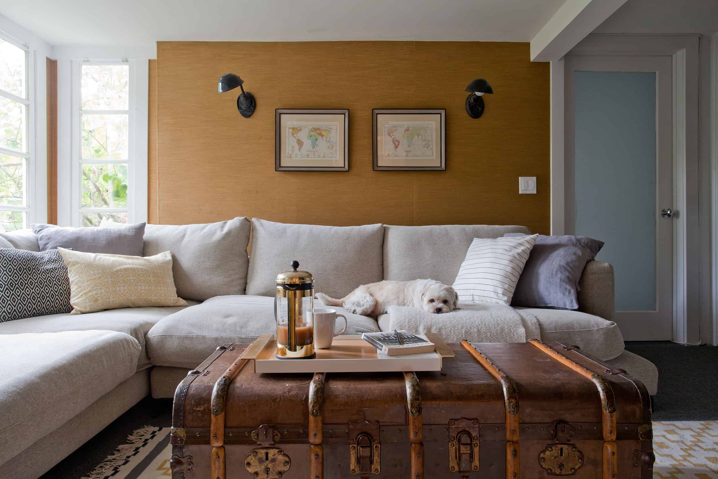 How To Make A Dark Room Feel Lighter And &amp;amp;Quot;Brighter&amp;amp;Quot; - Emily Henderson pertaining to Beyond Contrast Making Your Dark Furniture Shine