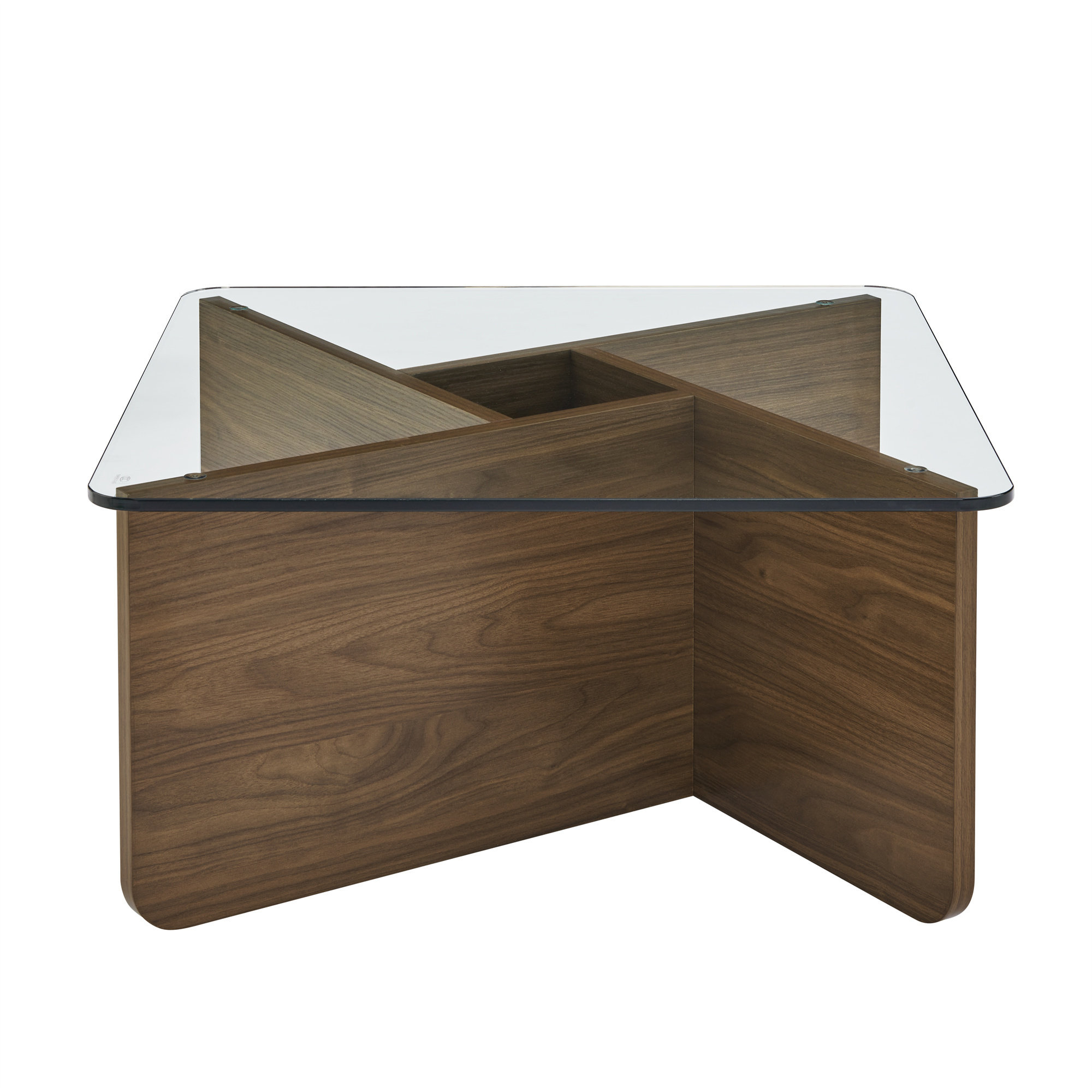 Ivy Bronx Tempered Glass Durability Mdf Structure Elegant Modern ... in Understanding Tempered Glass Durability and Beauty in the Porter Coffee Table