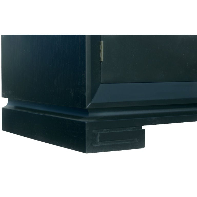 James Mont Chin Hua Hollywood Regency Buffet Cabinet For Sale At 1Stdibs intended for Pasadena 4 Door Wood Buffet Cabinet With Black Oak Finish