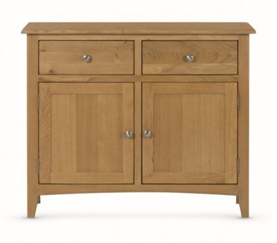 Kilkenny Oak 2 Door Sideboard - Oak inside Unlocking the Charm of Your Brown Oak 2-Door Sideboard, Oroa Claremont