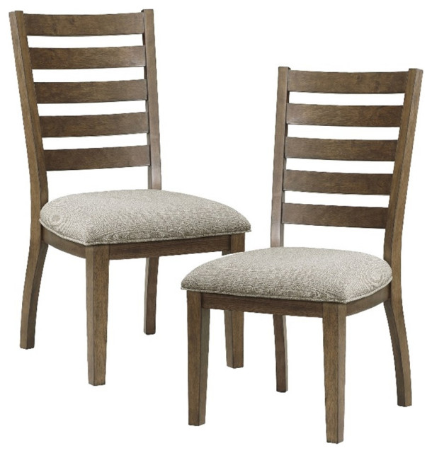 Lexicon Contemporary Wood Dining Room Side Chair In Cherry (Set Of 2 ... pertaining to